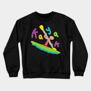 Kayaking Crewneck Sweatshirt